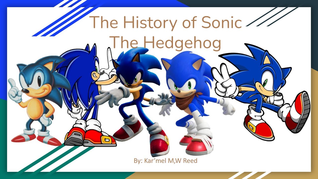 The History of Sonic The Hedgehog ( SONIC WAS A BUNNY?? ) - YouTube