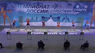 Чемпионат России по гиревому спорту 2018.