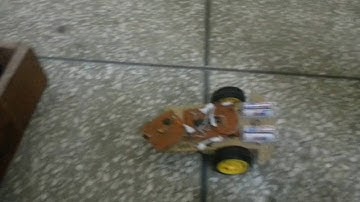 Obstacle detector spy robot with fm transmiter