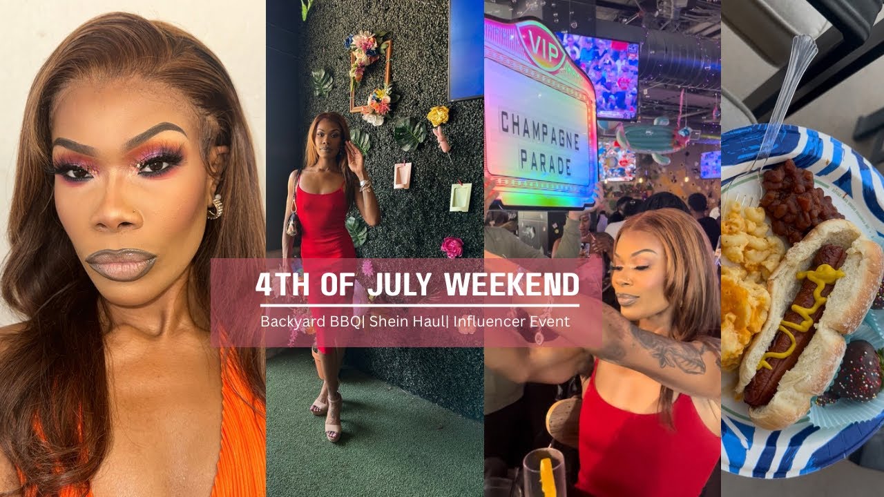 Arizona Backyard BBQ| SHEIN Haul| Influencer Event| 4th of July| HallayahSade