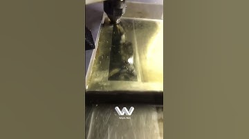 CNC titanium alloy material mirror processing