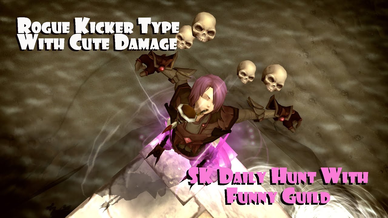 Ragnarok Online 2 ~ Rogue Kicker Set With Cute Damage ~ Mythology Funny ...