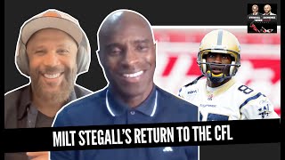 Milt Stegall's Return to Winnipeg & CFL // Full Episode Wide Open CFL Podcast with Stegall & Sanchez