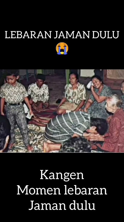 Momen takbir lebaran jaman dulu inget bapak ibu di kampung #takbiran #idulfitri #viral #jadul #puasa