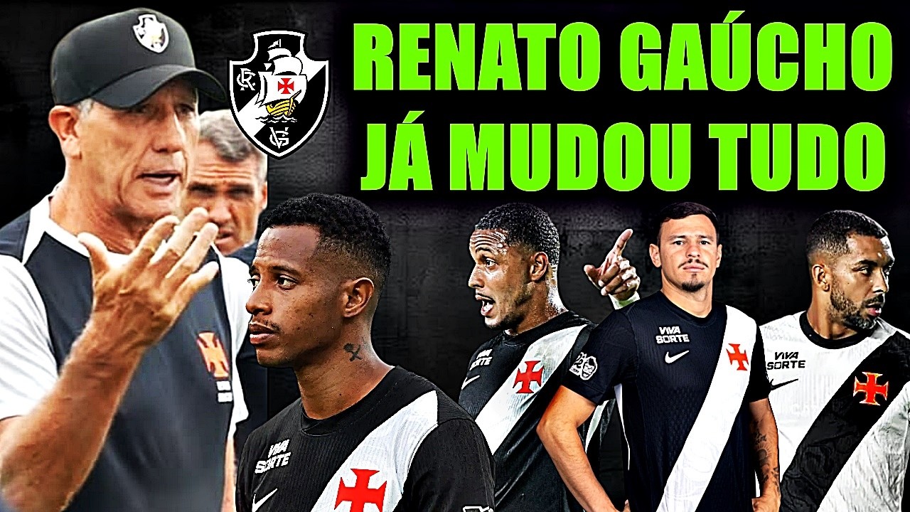 ALTERAÇÕES DRÁSTICAS! RENATO GAÚCHO FAZ 6 MUDANÇAS  |  CONTRATAÇÕES e MAIS ÚLTIMAS NOTÍCIAS DO VASCO