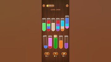 Sort Em All - Water Puzzle Game | Level - 2404 | #sortemall #gamesplay #youtube #shorts #viral