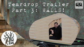 Teardrop Trailer Part 3, Walls!