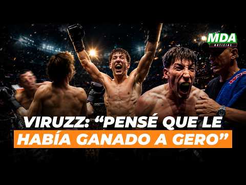 Viruzz spoke about Gero's punch and confessed that he thought he had beaten the Argentinian.