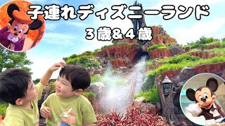 【子連れディズニーランド】タイムスケジュールと過ごし方紹介