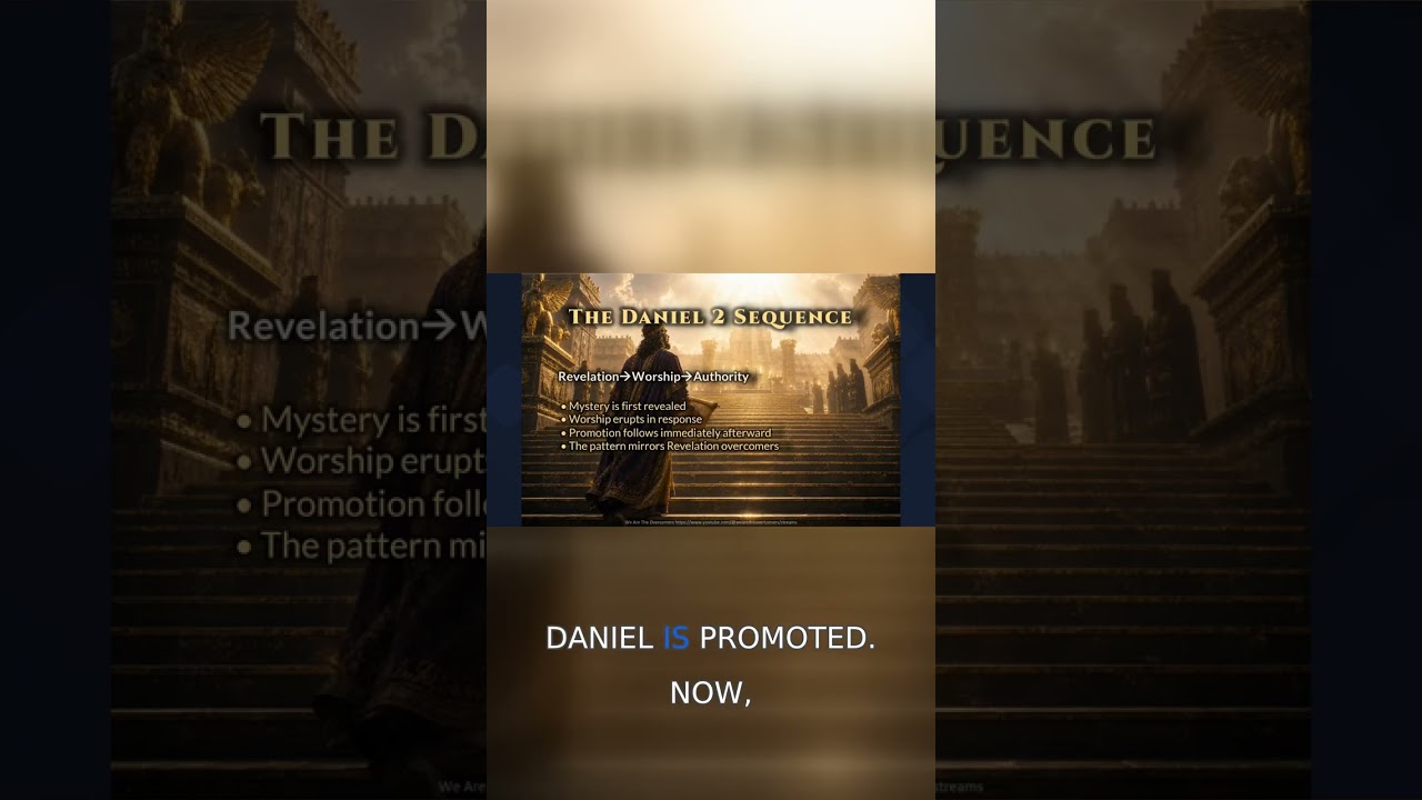 Revelation → Worship → Promotion: a Biblical sequence