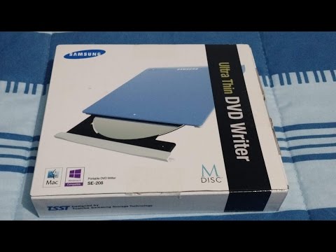 Quemador de DVD portatil Samsung SE-208GB