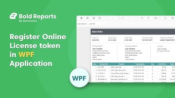 How to Register an Online License Token in a WPF Application