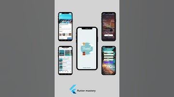 travel app developed with flutter