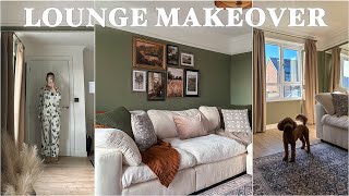 LIVING ROOM TRANSFORMATION ON A BUDGET!✨ diy coving, panelling, painting &amp; more!