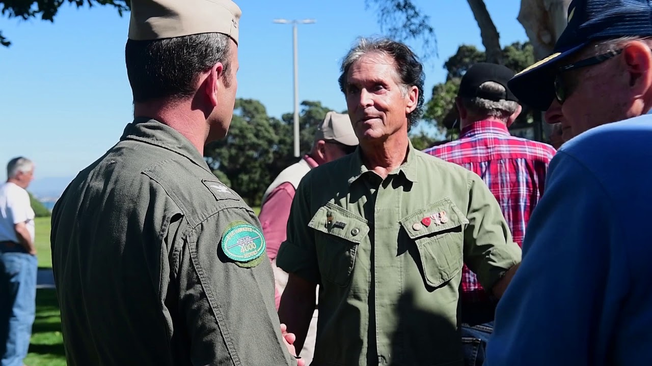 Vietnam Vets visit Naval Base Coronado