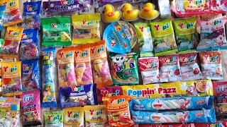 Find a Treasure Box Containing Yupi Gummy Marshmallows Chewing Gum Snacks and Fun Toys