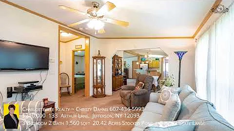 133 Arthur Lane, Jefferson, NY 12093 3 Bedroom 2 B...