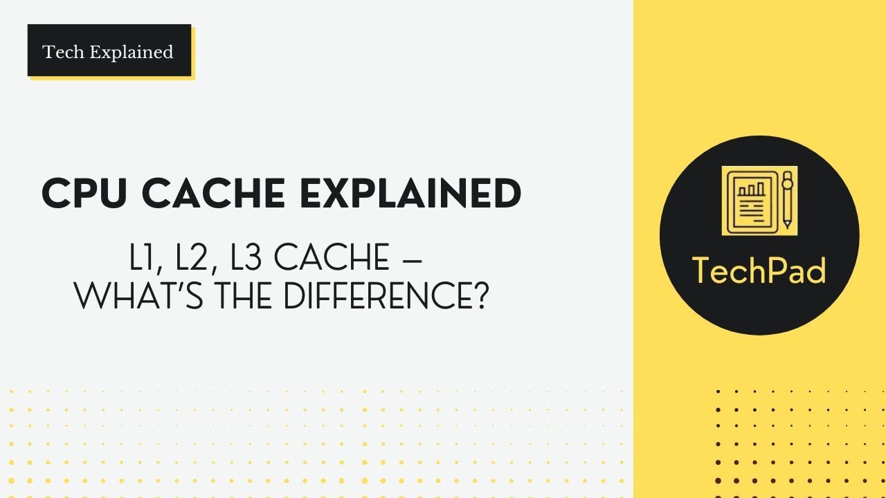 CPU Cache Explained: L1 vs L2 vs L3 - YouTube