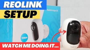 Reolink Argus 2E Setup [ STEP BY STEP ]