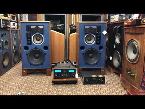 Minh audio test loa jbl 4344mkii hàng lưu kho mới nguyên thùng xốp với mcintosh MA8900 hàng new 2019