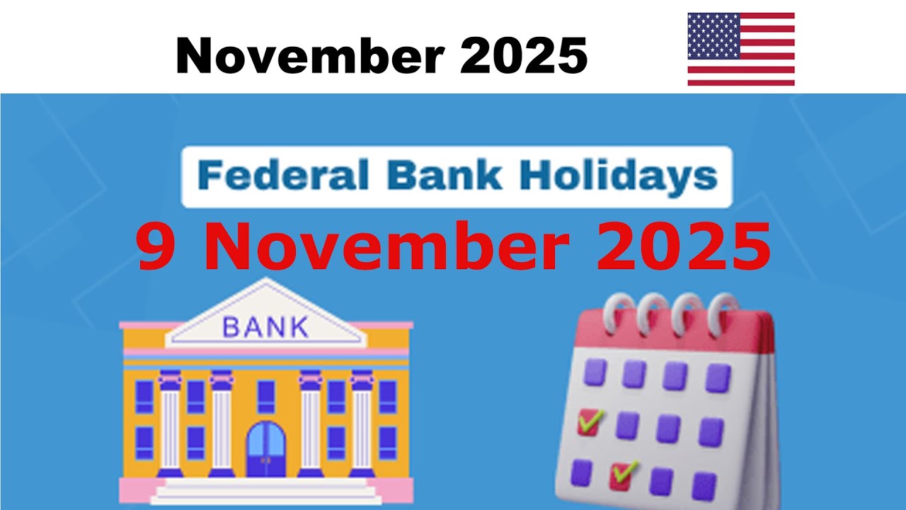 Is Today (8 Nov 2025) a Bank Holiday in the U.S.? 🇺🇸 - YouTube