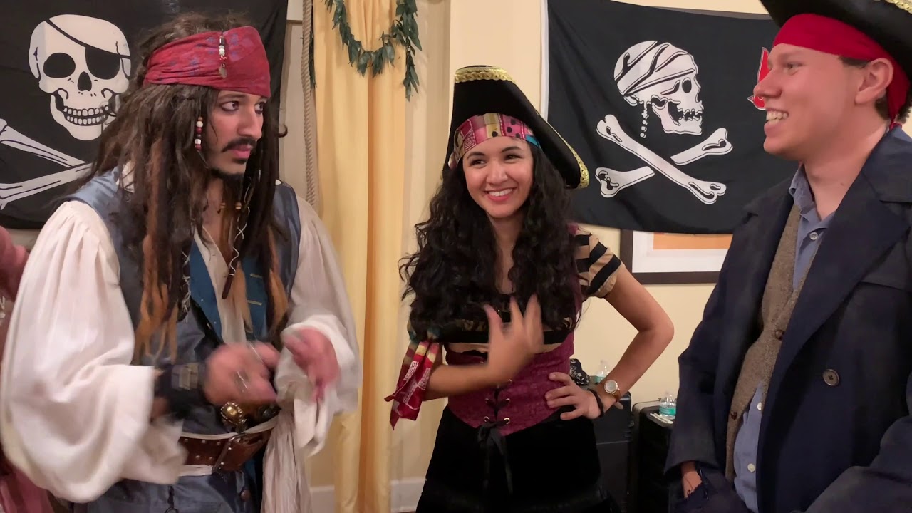 Pirates of the Caribbean! Captain Jack Sparrow & Eva & The Vagabond Tales Interview! Part 1