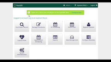 OpenMRS Operation Theater Module - Setting Up