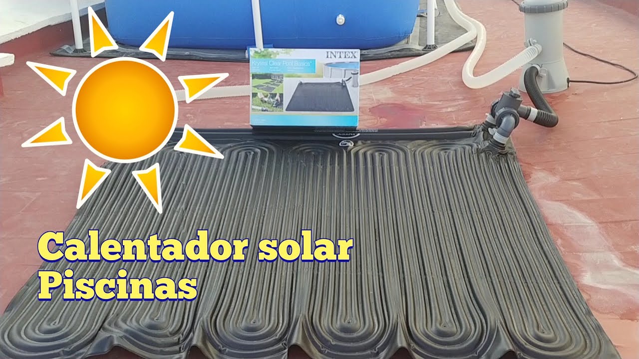 Calentador solar INTEX para piscina