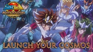 Saint Seiya Brave Soldiers - PS3 - Launch your cosmos (Launch Trailer)