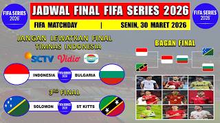 Jadwal Final Fifa Series 2026 Live Sctv Indonesia Vs Bulgaria Live Sctv & Indosiar
