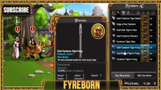=AQW=  Tigermaster Shop FULL Showcase
