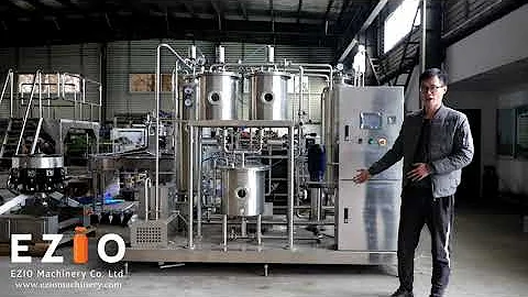 Descubre cómo funciona la máquina de carbonatación / Equipo de sistema de carbonatación 3000L/H