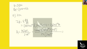 [Physics] Uniform electric flux. Figure   shows a circular region of radius   in which a uniform ele