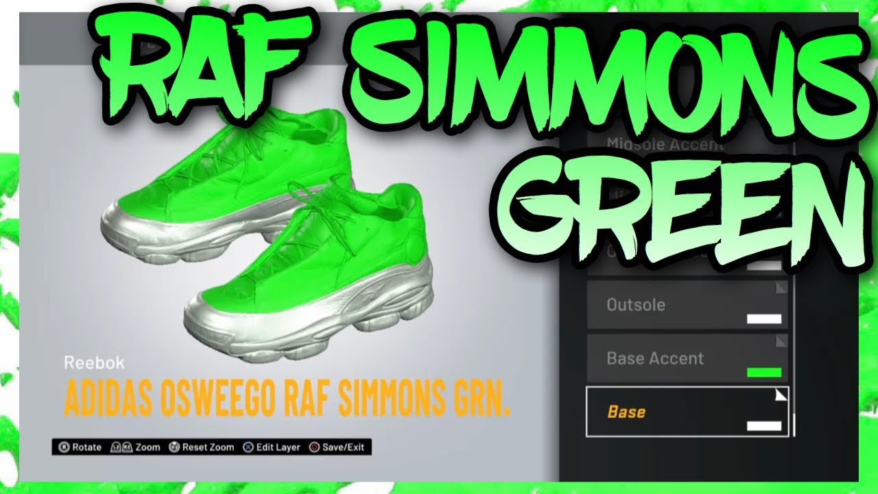 raf simons shoes 2k20