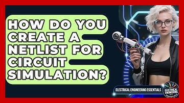 How Do You Create A Netlist For Circuit Simulation? - Electrical Engineering Essentials