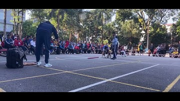 Đẩy gậy hội thi thể thao dân tộc thiểu số khu vực 1, Bắc Giang vs Yên Bái 54kg nam.