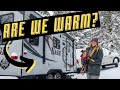 Snowshoeing & Winter RVing In Our Northwood Travel Trailer