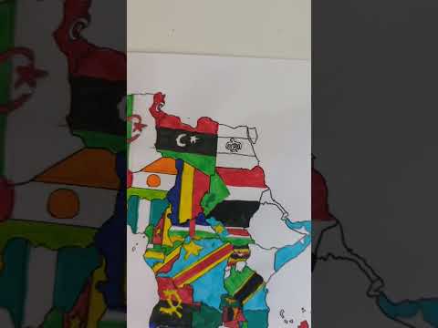 Map Of Africa Egypt Country Flag Africa Egypt