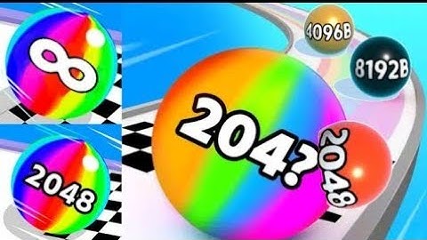 Ball Run 🏐 2048 game play no 99।।Infinity Run game।।gaming video।। #ballrun2048 #ballrun #gaming