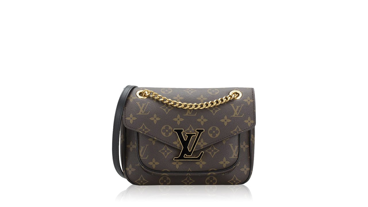 Louis Vuitton Monogram Passy NM Noir