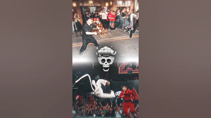 IShowSpeed met Zhenwei Wang actor and recreated this Karate Kid movie scene in China #ishowspeed