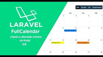 FullCalendar/Laravel-6 criando e editando eventos via modal
