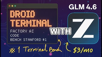How to Set Up GLM 4.6 in DROID Terminal | Best Coding Agent Install Tutorial (2025)