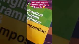 Basic English Grammar Book By SC Gupta Sir 😘