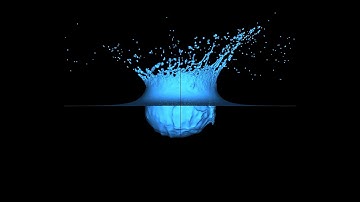 The most detailed computer simulation of a raindrop impact ever done (not anymore)