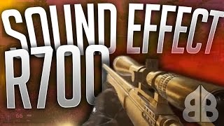 BEST R700 (Remastered) GUN SOUND EFFECT FOR EDITORS (Free Download) @themaninredftw