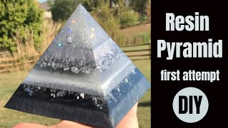 DIY Resin Pyramid - So Easy, My First One!