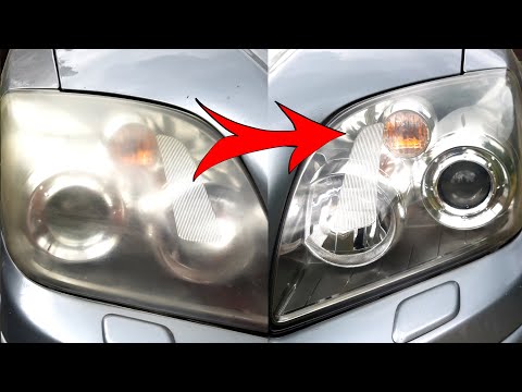 Video: Jak vyčistit světlomety auta: 14 kroků (s obrázky)