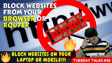 BLOCK WEBSITES from your ROUTER and BROWSER | PARENTAL LOCK ON WEBSITES | By Varun Lilani