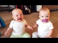 Funny Twin Babies Arguing Over Everything - JustSmile